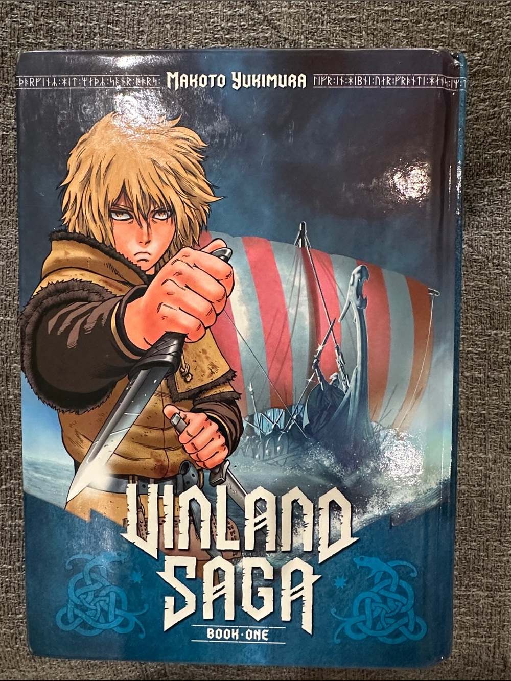 Vinland Saga Book One Hardcover - Blue Cover by
